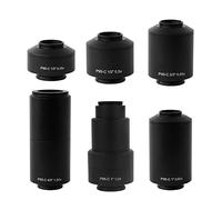 kit accessori microscopio camera preparazione vetr Microscopio P95 C-mount 0.35X 0.5X 0.65X 0.8X 1X 1.2X 1.5x Adattatore for fotocamera compatibile for Z_e, iss Microscopio accessori per microscopi (