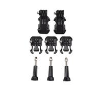 Kit Accessori Otto In per , Superficie Verticale Montaggio Rapido Supporto per Ganci con Gancio A J, Vite per Pollice Lungo per Hero 7