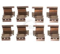 Kit accessori, Pastiglia freno Assale anteriore per ABARTH ALFA ROMEO AUDI CITRO