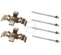 Kit accessori, Pastiglia freno Assale anteriore per ABARTH ALFA ROMEO OPEL RENAU