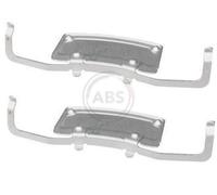 Kit accessori, Pastiglia freno Assale anteriore per AUDI VW A6 A8 PHAETON