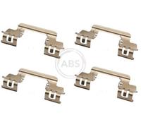 Kit accessori, Pastiglia freno Assale anteriore per CHRYSLER 300C