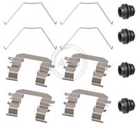 Kit accessori, Pastiglia freno Assale anteriore per HYUNDAI KONA