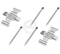 Kit accessori, Pastiglia freno Assale anteriore per MERCEDES-BENZ CLASSE M CLASS