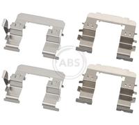 Kit accessori, Pastiglia freno Assale anteriore per SUBARU FORESTER IMPREZA XV