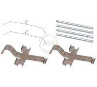 Kit accessori, Pastiglia freno Assale anteriore per SUBARU IMPREZA