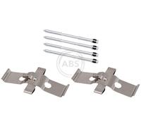 Kit accessori, Pastiglia freno Assale anteriore per VW TOUAREG