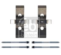 Kit accessori, Pastiglia freno Assale anteriore per VW TOUAREG