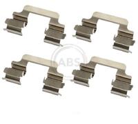 Kit accessori, Pastiglia freno Assale posteriore per ALFA ROMEO AUDI SKODA VW 15