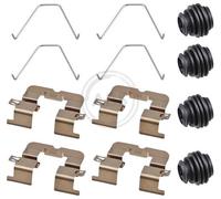 Kit accessori, Pastiglia freno Assale posteriore per HYUNDAI KIA CEED i30