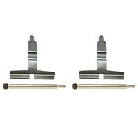TRW Kit accessori pastiglie freno PFK412 Mercedes-Benz C-Class (W202) C 180 (202.018) Posteriore