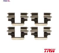 KIT ACCESSORI PASTIGLIE FRENO A DISCO PFK806 PER SKODA OCTAVIA/Combi/II...