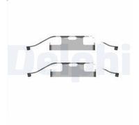 Kit accessori, pastiglie freno DELPHI LX0596 per TOUAREG (7LA, 7L6, 7L7) 3 2004-