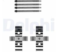 Kit accessori, pastiglie freno DELPHI LX0702 per VOLVO S60 I (384) 2.5 2003-201
