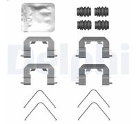 Kit accessori, pastiglie freno DELPHI LX0771 per KIA CARENS IV 2 2016-2016
