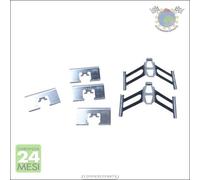 Kit accessori pastiglie freno Maxgear Posteriore per HONDA ACCORD VIII PRELUDE
