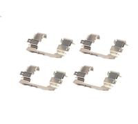 Kit accessori, pastiglie freno QUICK BRAKE 109-0018 KIA OPTIMA (JF) 2 2015-2019