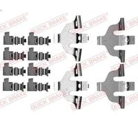 Kit accessori, pastiglie freno QUICK BRAKE 109-0092 per Q5 (FYB, FYG) 2 2016-