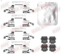 Kit accessori, pastiglie freno QUICK BRAKE 109-0129 Q5 (FYB, FYG) 2 2016-202