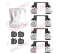 Kit accessori, pastiglie freno QUICK BRAKE 109-0150 per X5 Van (G05) 3 2019-2023