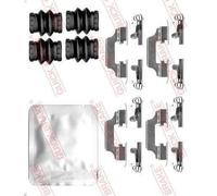 Kit accessori, pastiglie freno QUICK BRAKE 109-0158 per JUKE (F15) 1.2 2014-2019