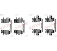 Kit accessori, pastiglie freno QUICK BRAKE 109-1257 per LOGO (GA) 1.3 1999-