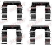Kit accessori, pastiglie freno QUICK BRAKE 109-1615 per CLARUS (K9A) 2 1996-2001