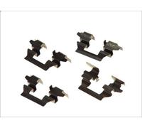 Kit accessori, pastiglie freno QUICK BRAKE 109-1625 per KOLEOS I (HY_) 2 2008-