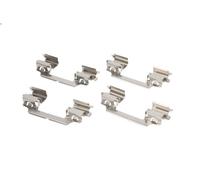 Kit accessori, pastiglie freno QUICK BRAKE 109-1716 MACAN (95B) 2 2014-2018