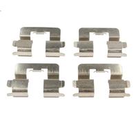 Kit accessori, pastiglie freno QUICK BRAKE 109-1741 COROLLA (_E12_) 2 2002-2006