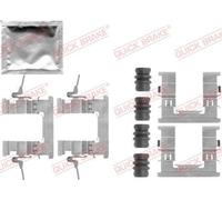 Kit accessori, pastiglie freno QUICK BRAKE 109-1853 per JUKE (F15) 1.2 2014-2019