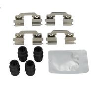 Kit accessori, pastiglie freno QUICK BRAKE 109-1858 per CLASSE M (W166) 3 2011-