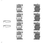 Kit accessori, pastiglie freno TEXTAR 82513100 per MAZDA MPV II (LW) 2 1999-2000