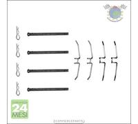 Kit accessori pastiglie freno TRW Posteriore per VOLVO 260 240 164 140