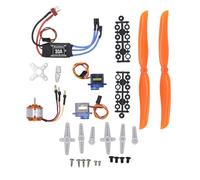Kit Accessori per aeromobili RC A2212 Motore senza spazzola 1400 KV 30A ESC SG90 Micro Servo 8060 Set di eliche per aerei RC