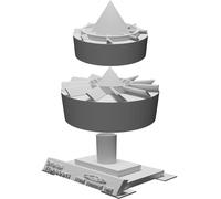 Kit Accessori per Estes Orbital Transport Razzo Supporto Presa Scarico Stampa 3D