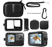 Kit Accessori per GoPro Hero 13, Custodia Protettiva in Silicone & Mini Borsa da