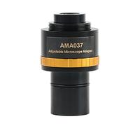 Kit accessori per microscopio 0.3. 7x 0.5x 0.75x. Microscopio focalizzabile elettronico, fotocamera for microscopio video 23.2mm Vetrini per microscopio (Color : 0.37x 0.5x 0.75x 1x)