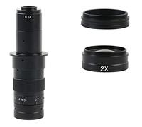 Kit accessori per microscopio 0. 5x 2x 0.35x 1x Videocamera for microscopio video. Vetrini per microscopio (Color : 180x-360x)