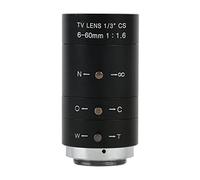 Kit accessori per microscopio 1 4MP 1080p HDMI VGA Telecamera for microscopio video industriale digitale 6-60mm Big Visual Focus Focus Lens Vetrini per microscopio (Color : C)