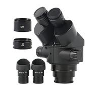 Kit Accessori per microscopio 3. 5X 7X 45x 90x Accessori for la Testa del microscopio Stereo binoculare WF10X/2 OCCOLI 0MM 0. 5X 2X Lice Barlow Vetrini per microscopio (Color : 2)