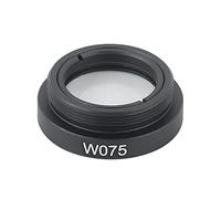 Kit accessori per microscopio 30 0x 450x 600x Lens 0 zoom centesimo continuo monoculare digitale 0. 7x-5.6x Lente in ingradamento Vetrini per microscopio (Color : W075)