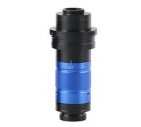 Kit accessori per microscopio 30 0x 450x 600x Lens 0 zoom centesimo continuo monoculare digitale 0. 7x-5.6x Lente in ingradamento Vetrini per microscopio (Color : 300X)