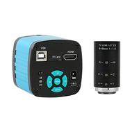 Kit accessori per microscopio 4 8MP 4K 1080p USB Video microscopio fotocamera 6-60 mm Big Visual Focte Focust Zoom Le lente a sbalzo Vetrini per microscopio (Color : B)