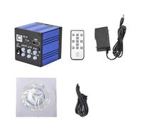 Kit accessori per microscopio 5 1MP 1080p Portatile for la telecamera microscopio 180x USB Microscopio digitale elettronico industriale Vetrini per microscopio (Color : Blue Camera Only)