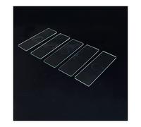 Kit accessori per microscopio 5 pz 1 mm di spessore cavità di vetro coprioggetto riutilizzabile laboratorio vuoto campione di vetro di copertura Vetrini per microscopio