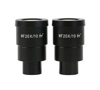 Kit accessori per microscopio 7x-45x 3.5x-90x Testa del microscopio trinoculare stereo focale Simul 0. 3x 0,5x 0,7x 1x 1.5x 2.0x Lente ausiliaria Vetrini per microscopio (Color : WF20X)