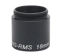 Kit accessori per microscopio Adattatore di lunghezza parfocale obiettivo microscopio interno RMS Filmo Extender 12mm 15mm 18mm 28mm Accessori Vetrini per microscopio (Color : Total Length 18 mm)
