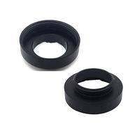 Kit Accessori per microscopio Anello Adattatore Obiettivo al microscopio RMS M42 for RMS Filo Femmina da 20,2 mm a Filo Maschio da 15,2 mm m25 a RMS Adattatore Vetrini per microscopio