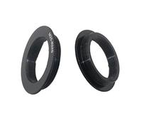 Kit accessori per microscopio Anello adattatore obiettivo al microscopio RMS M42 for RMS Filo femmina da 20,2 mm a filo maschio da 15,2 mm m25 a RMS Adattatore Vetrini per microscopio